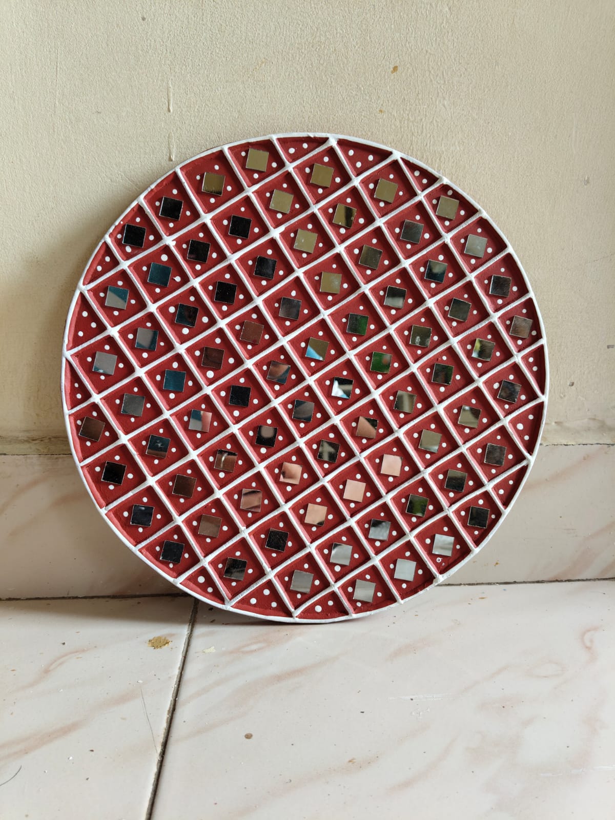 Floral Encast Platter